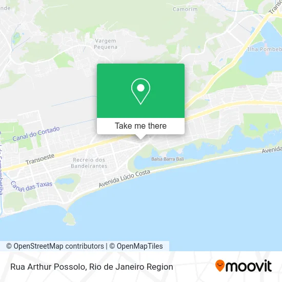 Rua Arthur Possolo map