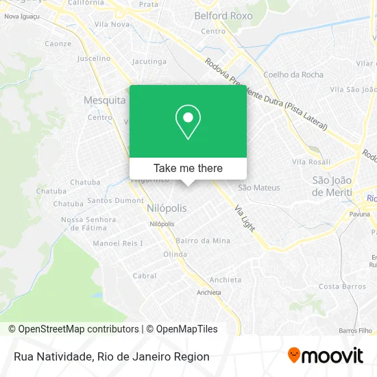 Rua Natividade map