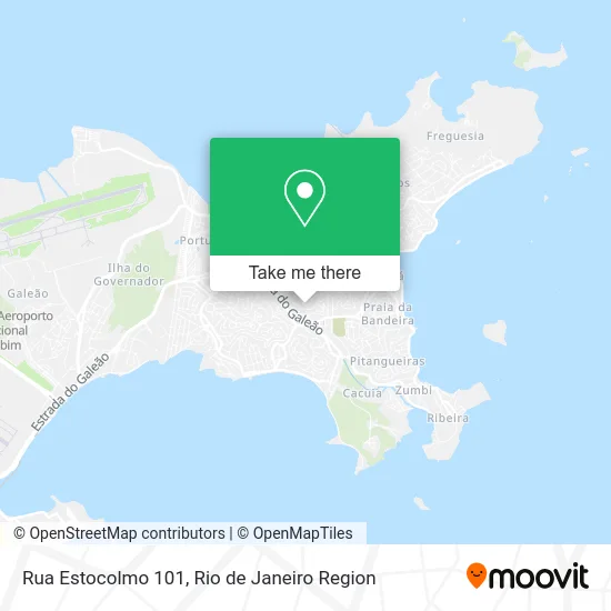 Rua Estocolmo 101 map