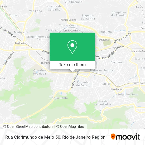 Rua Clarimundo de Melo 50 map
