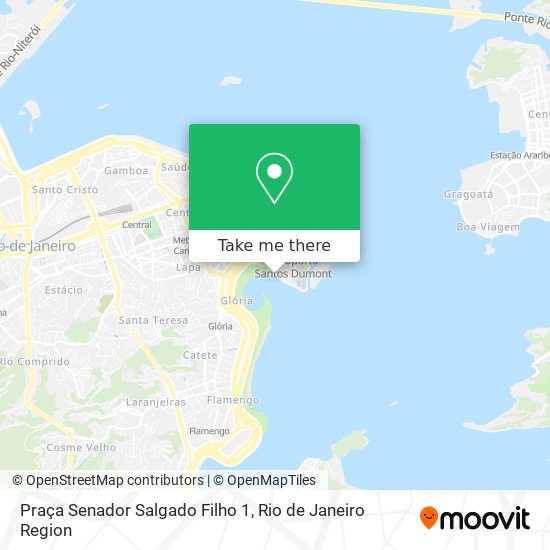 Mapa Praça Senador Salgado Filho 1