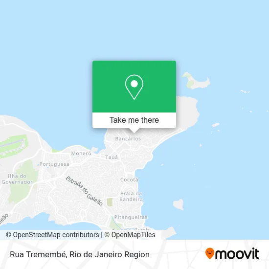 Rua Tremembé map