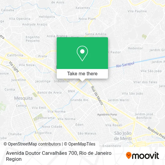 Avenida Doutor Carvalhães 700 map