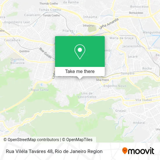 Rua Viléla Taváres 48 map