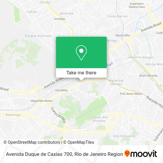 Avenida Duque de Caxias 700 map