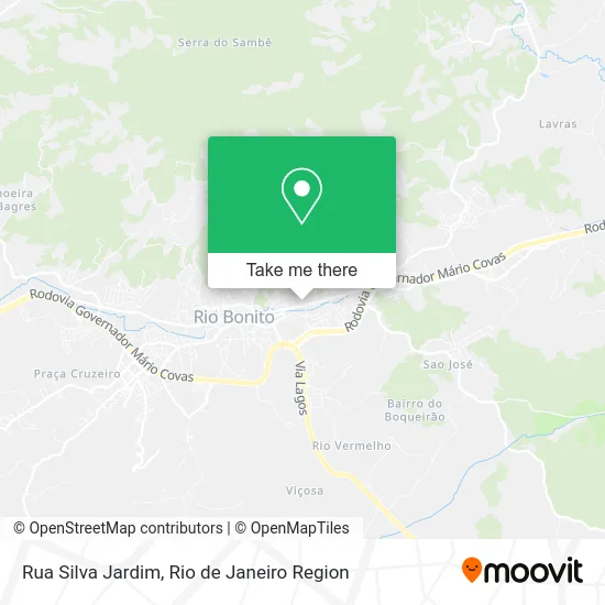 Rua Silva Jardim map