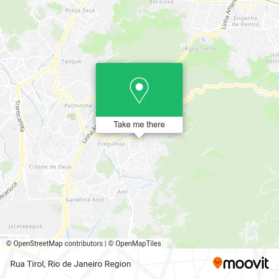 Rua Tirol map