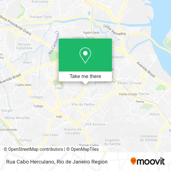 Rua Cabo Herculano map