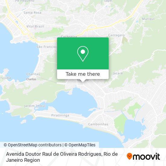 Avenida Doutor Raul de Oliveira Rodrigues map