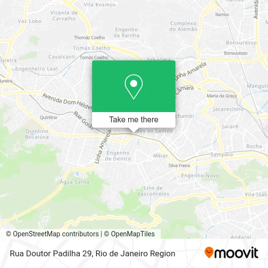 Rua Doutor Padilha 29 map
