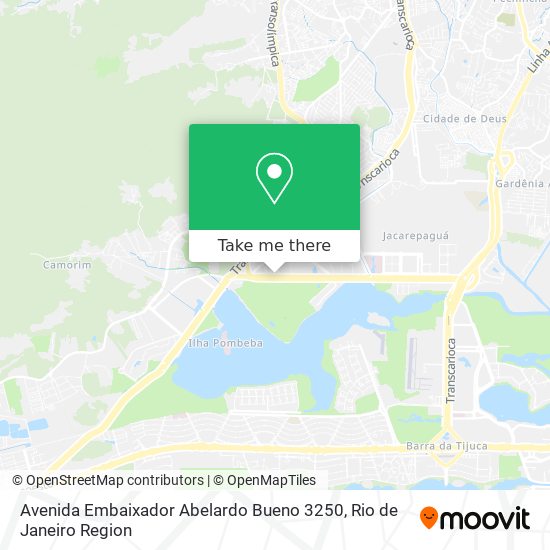 Avenida Embaixador Abelardo Bueno 3250 map