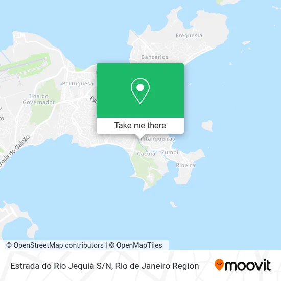 Estrada do Rio Jequiá S/N map