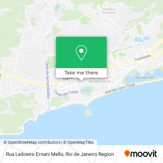 Rua Leiloeiro Ernani Mello map