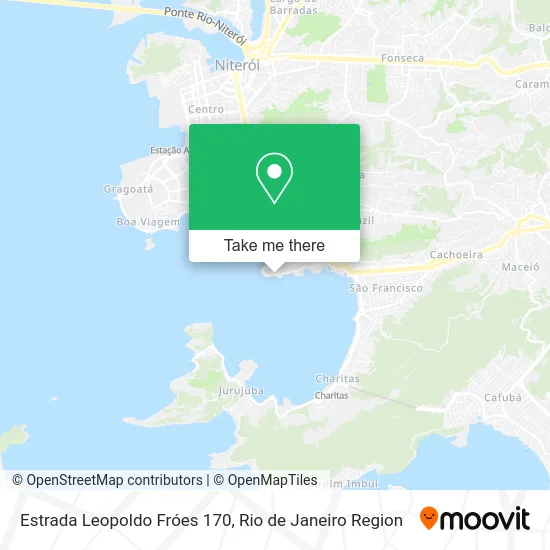 Estrada Leopoldo Fróes 170 map