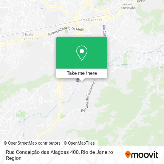 Rua Conceição das Alagoas 400 map