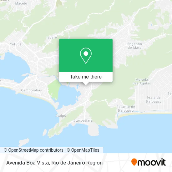 Avenida Boa Vista map
