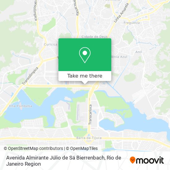 Avenida Almirante Júlio de Sá Bierrenbach map