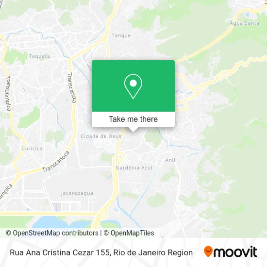 Rua Ana Cristina Cezar 155 map