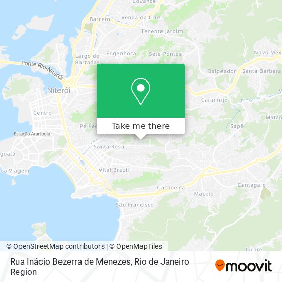 Rua Inácio Bezerra de Menezes map