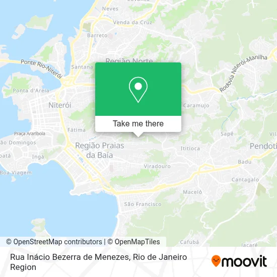 Rua Inácio Bezerra de Menezes map