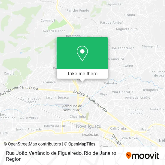Rua João Venâncio de Figueiredo map