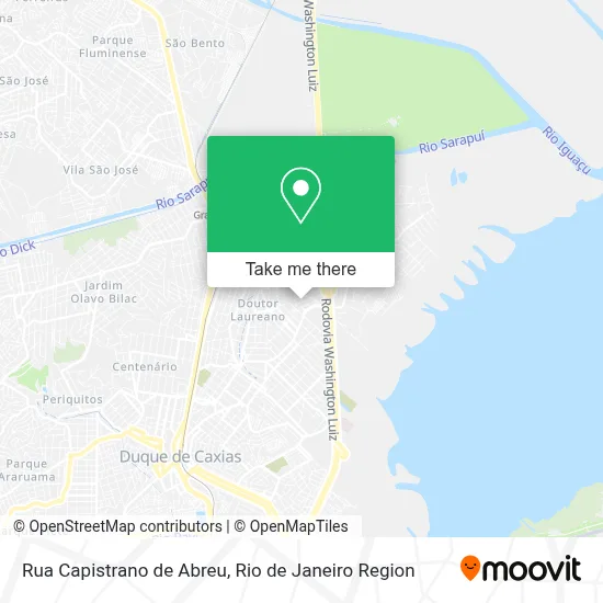 Rua Capistrano de Abreu map