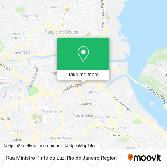 Rua Ministro Pinto da Luz map