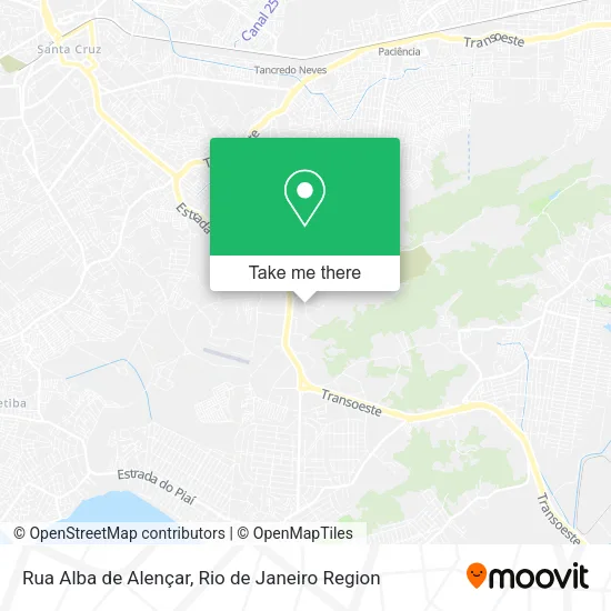 Rua Alba de Alençar map