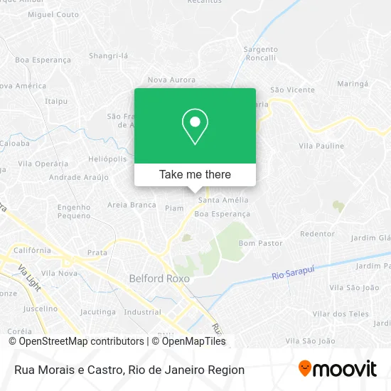 Rua Morais e Castro map