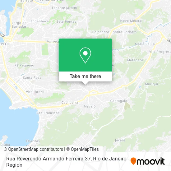 Rua Reverendo Armando Ferreira 37 map
