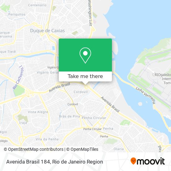 Avenida Brasil 184 map