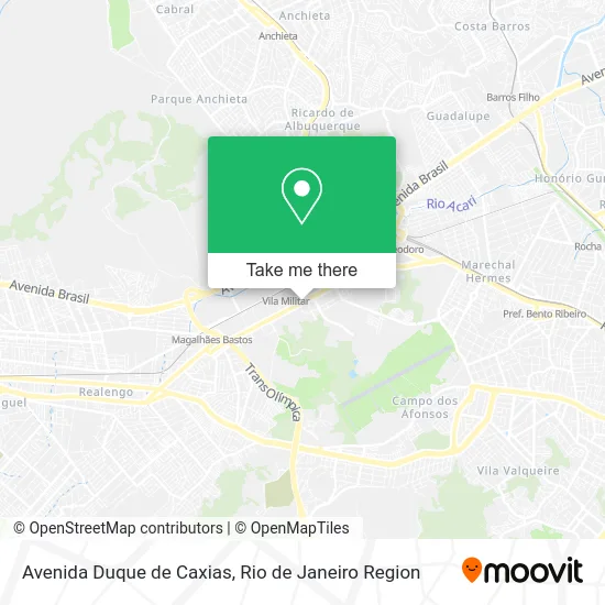 Avenida Duque de Caxias map