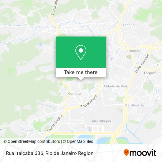 Rua Itaiçaba 636 map