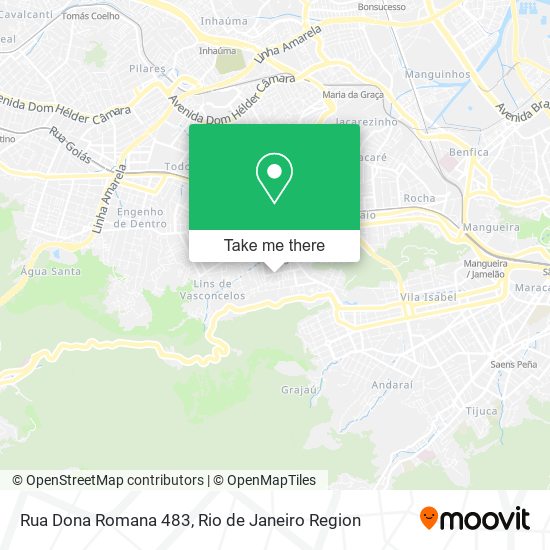 Mapa Rua Dona Romana 483