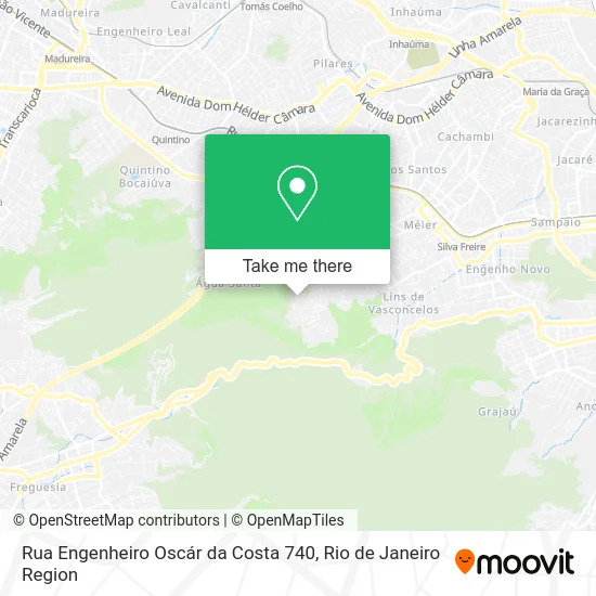 Rua Engenheiro Oscár da Costa 740 map