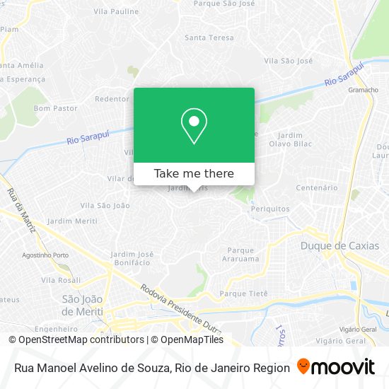 Rua Manoel Avelino de Souza map