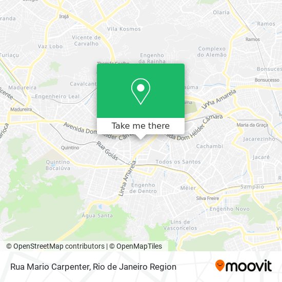 Rua Mario Carpenter map
