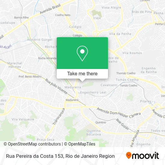 Rua Pereira da Costa 153 map