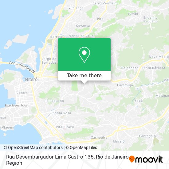 Rua Desembargador Lima Castro 135 map