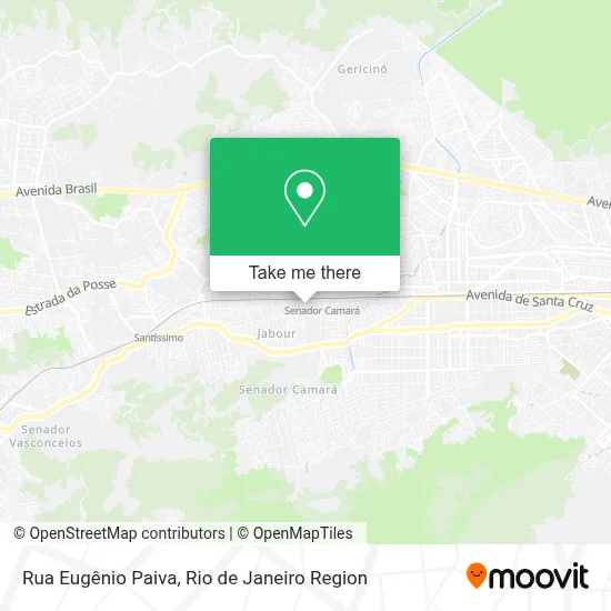Rua Eugênio Paiva map