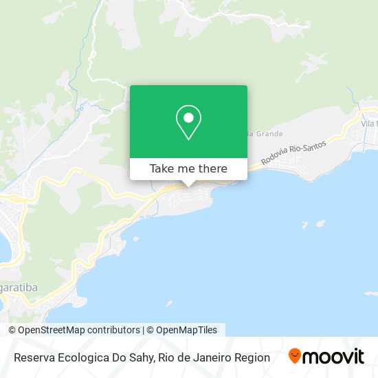 Reserva Ecologica Do Sahy map