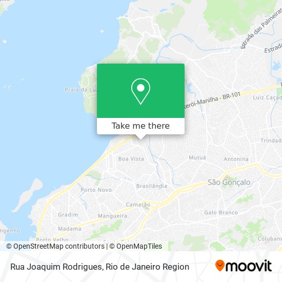 Rua Joaquim Rodrigues map