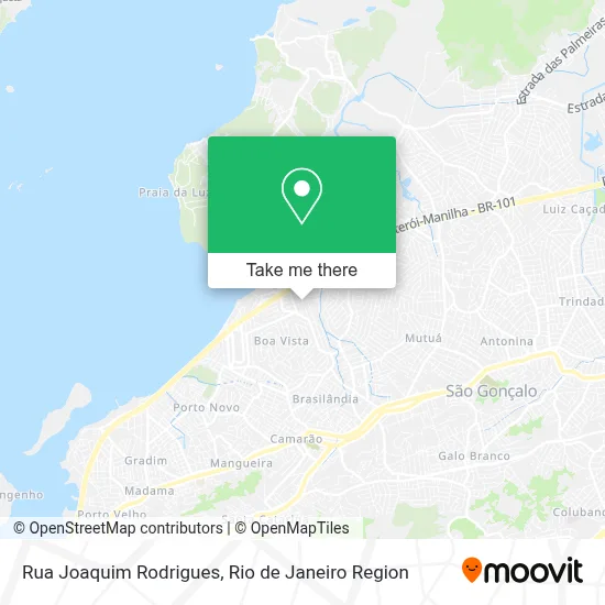 Rua Joaquim Rodrigues map