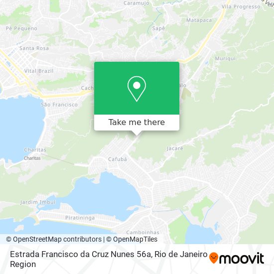 Estrada Francisco da Cruz Nunes 56a map