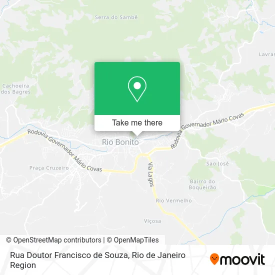 Rua Doutor Francisco de Souza map