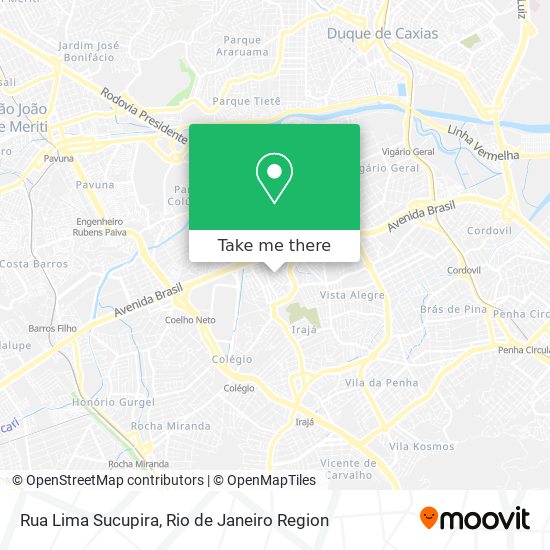 Rua Lima Sucupira map