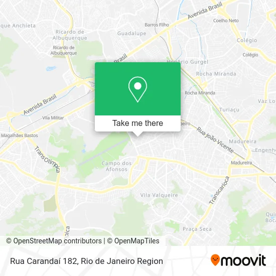 Rua Carandaí 182 map