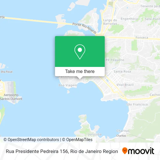 Rua Presidente Pedreira 156 map