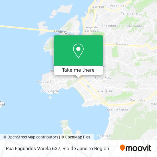 Rua Fagundes Varela 637 map