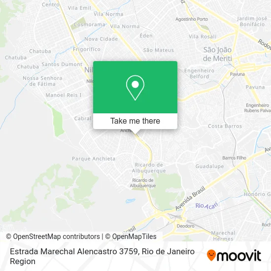 Estrada Marechal Alencastro 3759 map